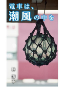 電車は、潮風の中を
