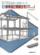 鉄骨造2階建住宅(外壁:サイディング)(絵で見る建築工程図シリーズ)
