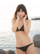 北向珠夕　サイン入り写真パネル