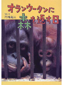 Book's Cover ofオランウータンに森を返す日 (旺文社ジュニア・ノンフィクション)
