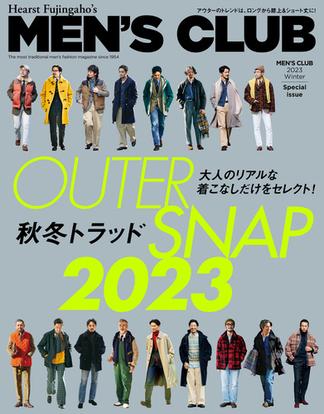 MEN'S CLUB 2023 Winter Special issue