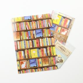 Mj 古川紙工 檸檬書店 クリアファイルa5 本棚の通販 紙の本 Honto本の通販ストア