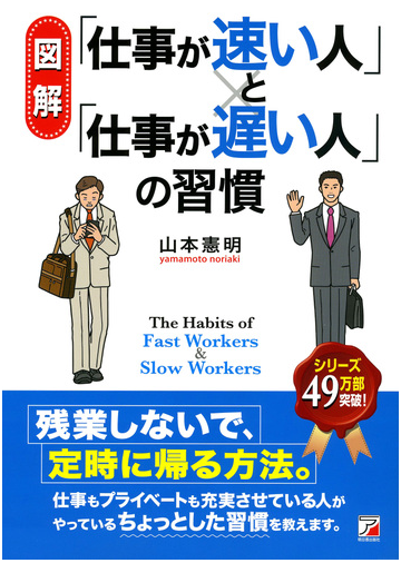 図解 仕事が速い人 と 仕事が遅い人 の習慣の通販 山本 憲明 紙の本 Honto本の通販ストア