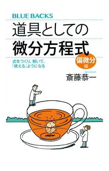 道具としての微分方程式 偏微分編 式をつくり 解いて 使える ようになるの通販 斎藤恭一 武曽宏幸 ブルー バックス 紙の本 Honto本の通販ストア