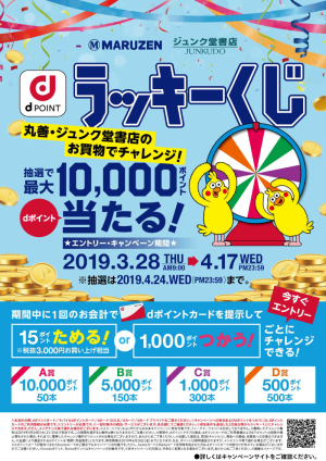 dポイントでラッキーくじキャンぺーン