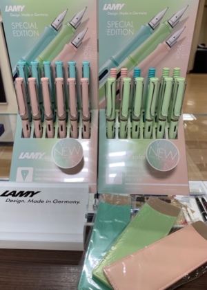 LAMY「サファリ」から限定パステルカラーが登場しました！