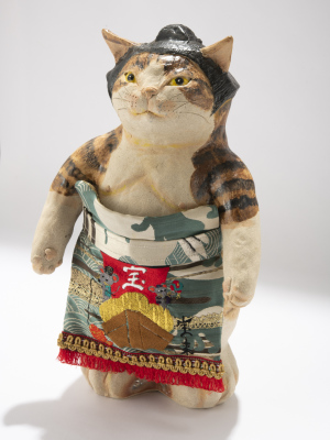 丸猫展　大相撲！日本橋場所　水谷満・有田ひろみ・ちゃぼ　3人展
