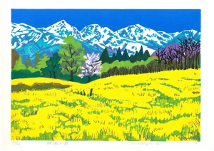 木版画で彩る日本の四季展