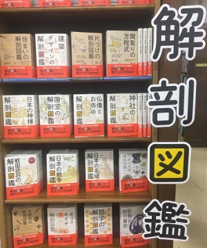 建築専門出版社ならではの視点がおもしろい『解剖図鑑シリーズ』10周年記念フェア