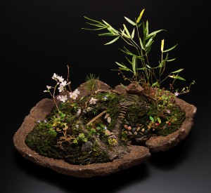 奥泉幸子 作品展　― 樹脂粘土で創る野草 ー