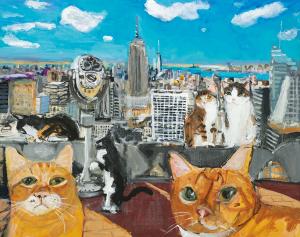 久下貴史 作品展　～マンハッタナーズの猫たち～