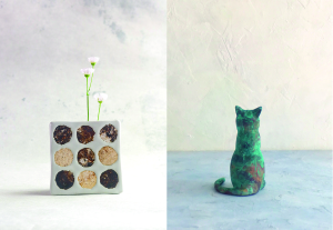 土と銅のモノ語り2020　古荘美紀・安東桂　二人展