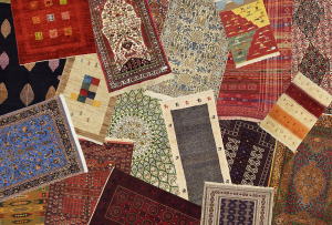 トルコ・イラン・アフガンの草木染め手織りじゅうたん展