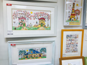 「フランス女流画家　クリーヴ作品展」開催中！