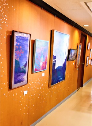 函館出身画家：川﨑更紗　作品展【日本画で描く函館の風景】