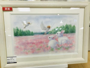 ふんわり優しい「土田穣作品展」開催中！