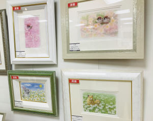 ふんわり優しい「土田穣作品展」開催中！