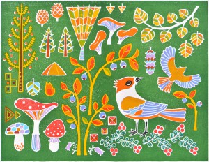 木版画で彩る日本の四季展