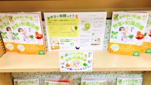【おやさい妖精とまなぶ野菜の知識図鑑】発売記念フェア