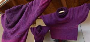  陶山千代 作品展　～ 未脱脂羊毛を見直す ～