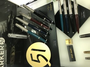 「パーカー＆ウォーターマン」フェア開催中