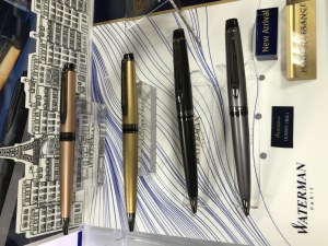 「パーカー＆ウォーターマン」フェア開催中