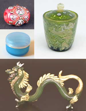 とやまのガラス5人+α展 後援：富山ガラス作家協会