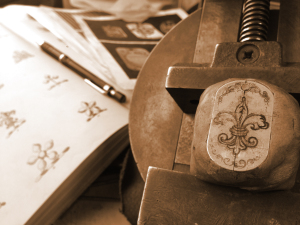 1F　文具イベントスペース　装飾彫刻　富田彫刻所