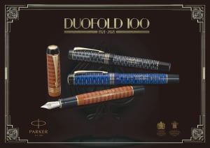 パーカー　デュオフォールド100　リミテッドエディション予約受付中