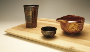 任 性珍（イム ソンジン）大石祐子　木と漆の器展～時を愉しむ器～