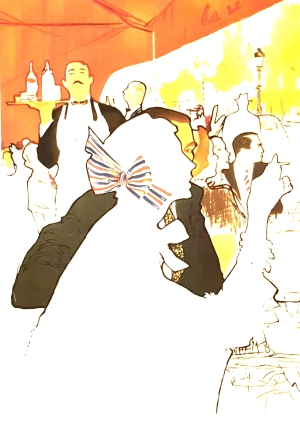 ルネグリュオ作品とフランスヴィンテージブランドアート