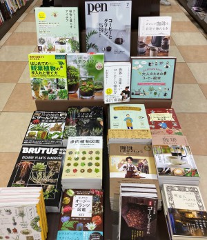 「コーヒーとグリーン」フェア開催