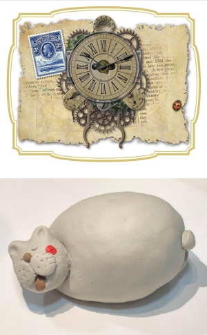 いろ、ひかり、かたち ～陶器・グラスデコアート・CGアート・フラワーデザイン～四人展