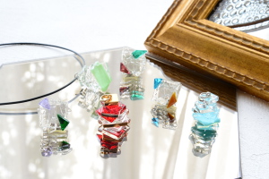 岡本明子　初夏のガラスジュエリー展