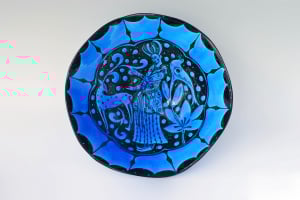 立石善規　陶展　青い詩