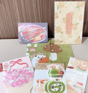 【夏が終われば】秋柄レター＆カード展開中