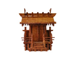1F文具イベントスペース 屋久杉工芸展