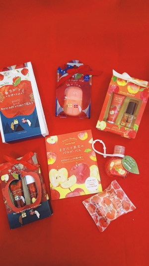 りんごの香りをギフトにどうぞ