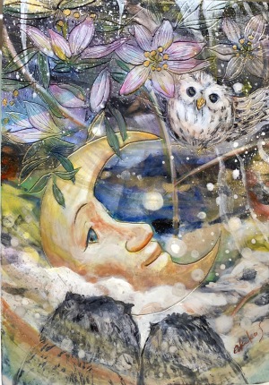 SIACCA2022新作展 石膏マーブル画と太陽の時計たち