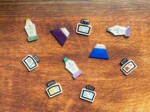 第13回丸善世界の万年筆展特別イベント【＆Bワークショップ❹】重ねてつけても軽い＆可愛い「白革のインクブローチ」