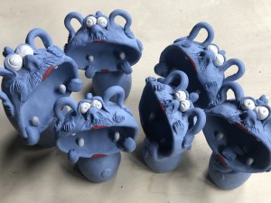 『ガラスペン＆アート・土のカタチ　2人展』　～SOURIRE・くにたち自游工房®～