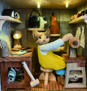 江戸の粋　絵てぬぐい展 ＋ 小嶋伸・サチコ 「ネコ」展