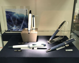 高級筆記具「モンブランマイスターシュテュック　グレイシャーコレクション」入荷！