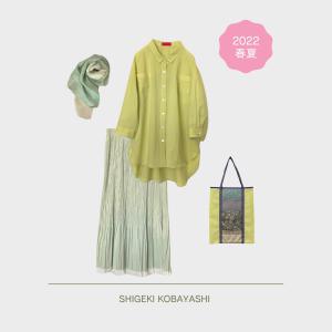 『夏を彩る２人展』～日本を楽しむ服・SHIGEKIKOBAYASHI＆吹きガラス・Studio08～