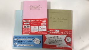 【来年の準備はお早めに】2023年用ダイアリーフェア開催中