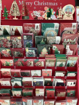 クリスマスカード入荷しました