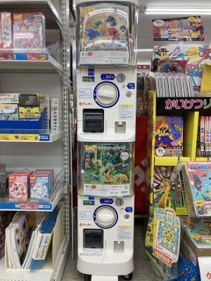 LaQカプセルトイ設置しました