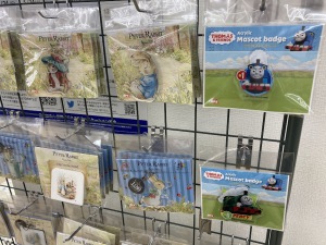 ピーターラビット＆きかんしゃトーマス　小物販売