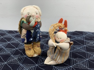 華麗なるお正月展 〜古布人形、ビスクドール〜