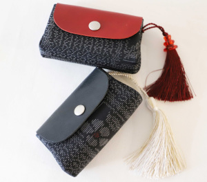 今年じたくpart2 ～大島紬と革のバッグIam＆アクセサリー執行直子～